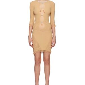 POSTER GIRL TAN MIRANDA DRESS BNWT